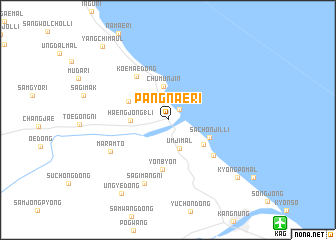map of Pangnae-ri