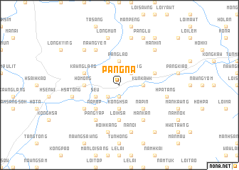 map of Pangna