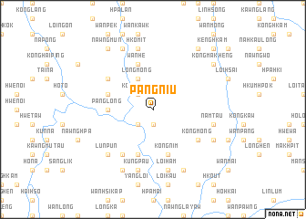 map of Pangniu