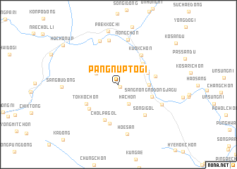 map of Pangnŭptŏgi