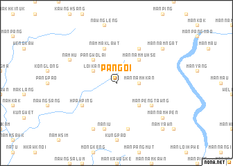 map of Pāng-oi