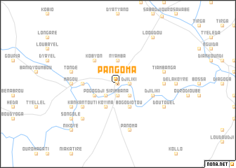 map of Pangoma