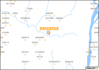 map of Pangonda