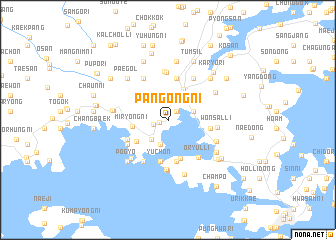 map of P\
