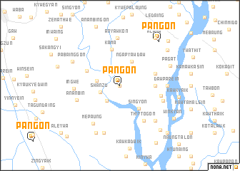 map of Pangon