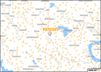 map of Pangŏ-ri