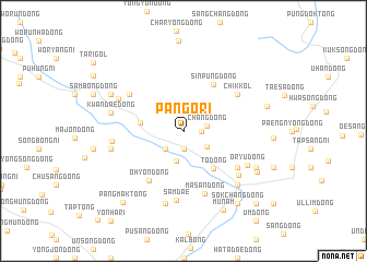 map of Pangŏ-ri