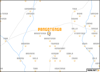 map of Pangotenga