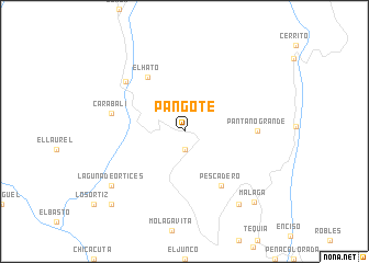 map of Pangote