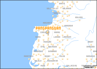 map of Pangpangdan