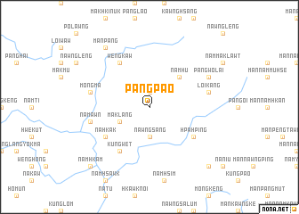 map of Pāngpao