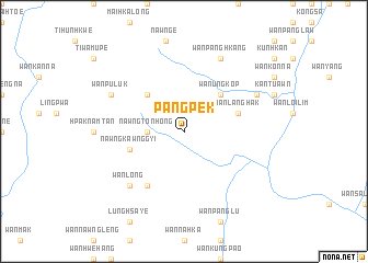 map of Pāngpek