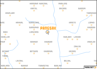 map of Pangsak