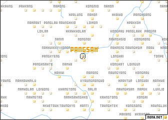 map of Pāngsam