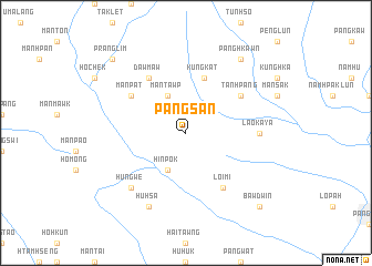 map of Pangsan