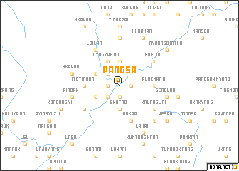 map of Pangsa