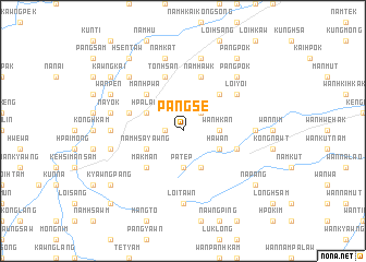 map of Pāng Sè