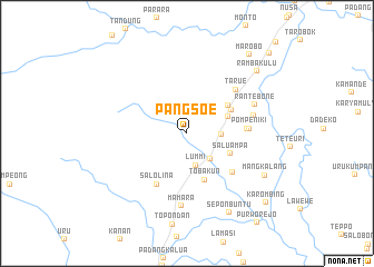 map of Pangsoe