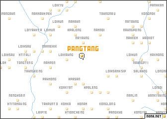 map of Pāngtang