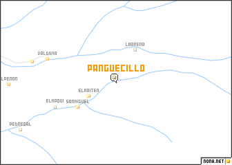 map of Panguecillo