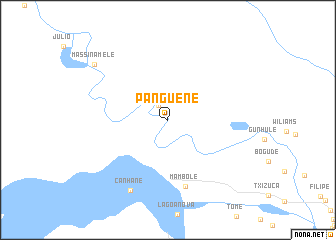 map of Panguene