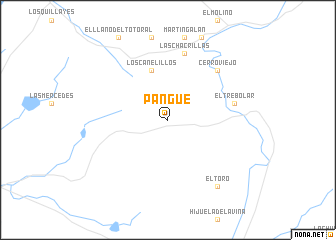 map of Pangue