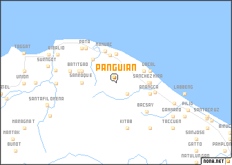 map of Panguian