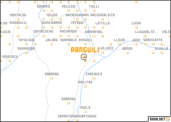 map of Panguilí