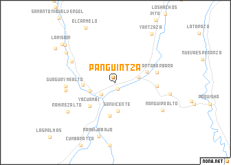 map of Panguintza