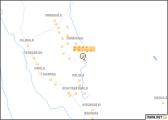 map of Pangui