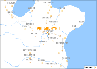 map of Pangulayan