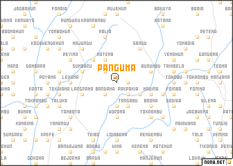 map of Panguma