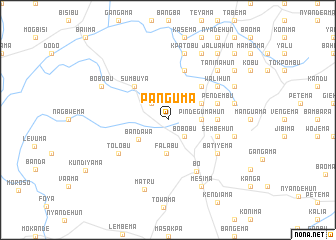 map of Panguma