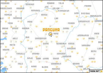 map of Panguma