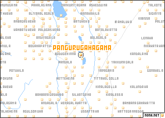 map of Pangurugahagama