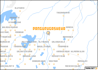 map of Pangurugaswewa