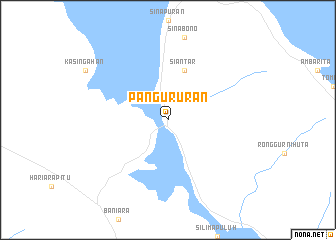 map of Pangururan