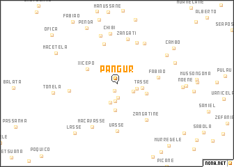 map of Pangur