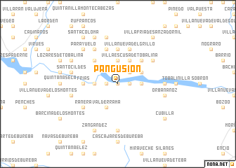 map of Pangusión