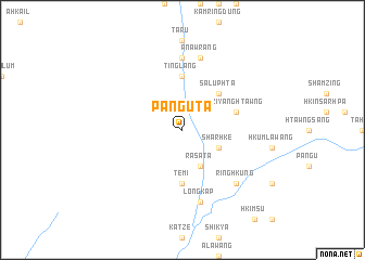 map of Panguta