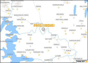 map of Pangxiaowei