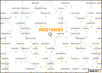 map of Pang-ya-hkom