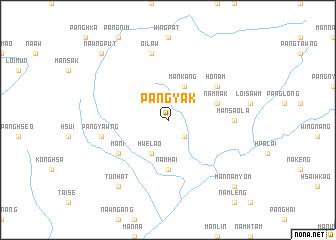 map of Pang-yak