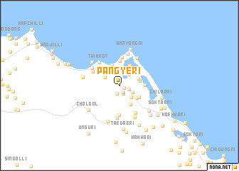 map of Pangye-ri