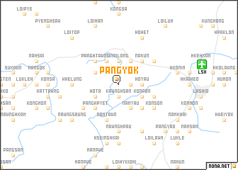 map of Pang-yok