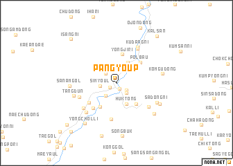 map of P\