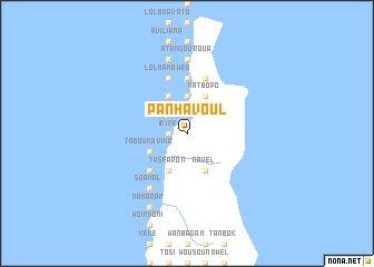 map of Panhavoul