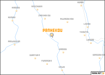 map of Panhekou