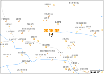 map of Panhine