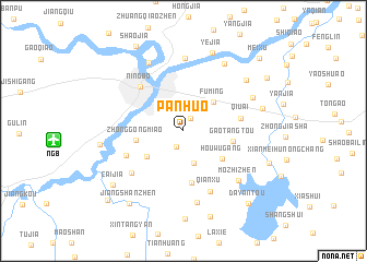 map of Panhuo